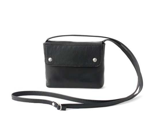 black crossbody purse small