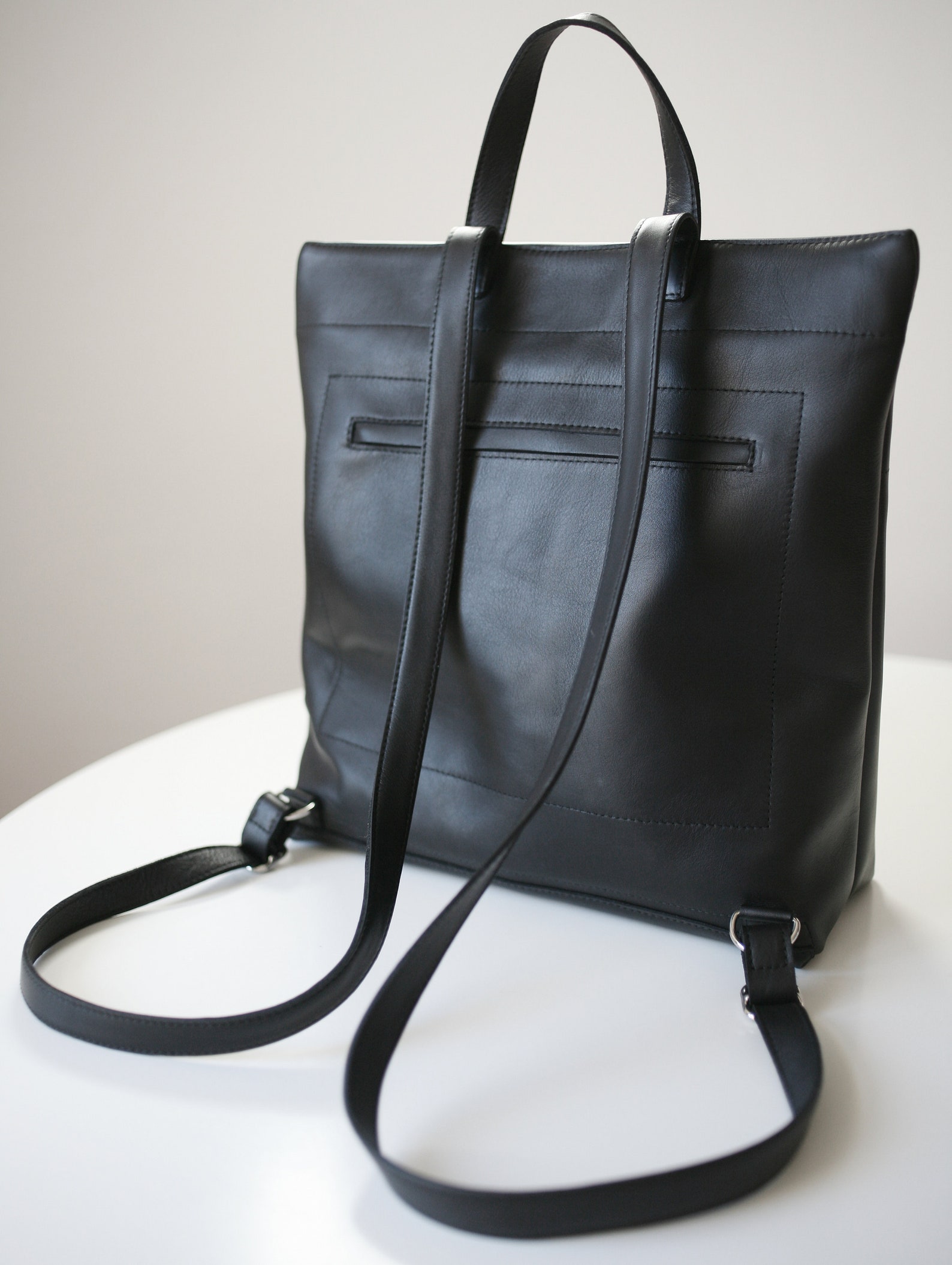 Leather Backpack Backpack Purse Hipster Backpack Etsy