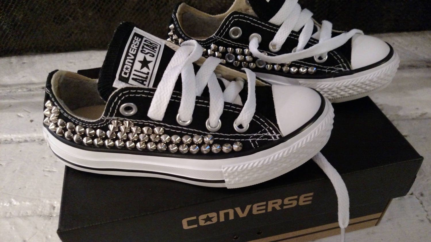 Converse neonato con borchie hot sale