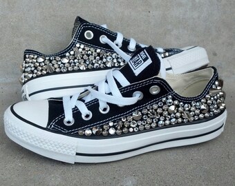 Spiked Converse - Etsy