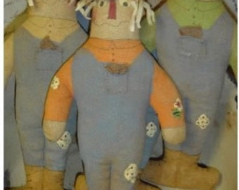 Primitive Vogelscheuche Schalenfüller "