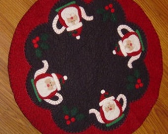 Wollfilz-Tee-mit-Weihnachtsdeko-Teelicht-Muster PDF