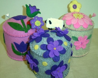 Primitive Wollfilz Frühling Pinkeeps Epattern PDF