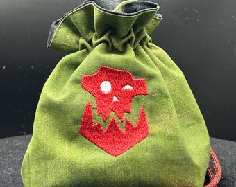 3d Wargames Boss Ork Dice Bag