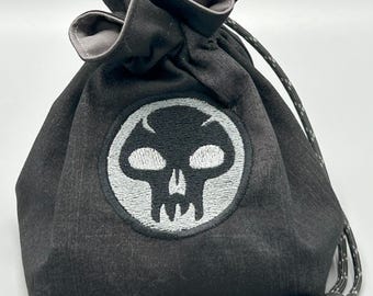 Bolsa de dados de maná del pantano de MTG