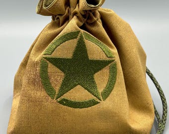 Special 6 Bag Axis and Allies Dice Bag Set . You get U.S, U.S.S.R, Germany, U.K., Japan and Italy.