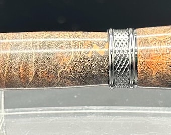 Stylo à bille roulante Executive en loupe teintée et stabilisée