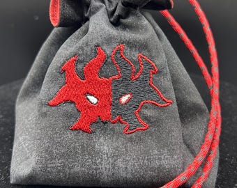 MTG Rakdos Commander Series Dice Bag