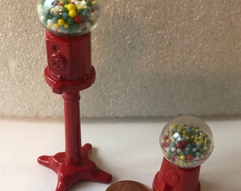 Doll House-Mini Bubble Gum Machines Set of 2