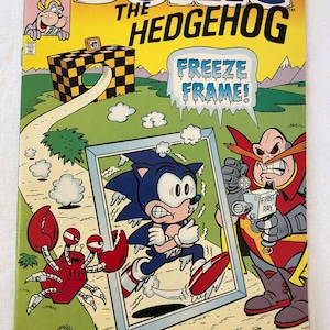 SONIC The Hedgehog Set of 3 Almost Mint 1994 Comic Books No. 10, 11, 12
