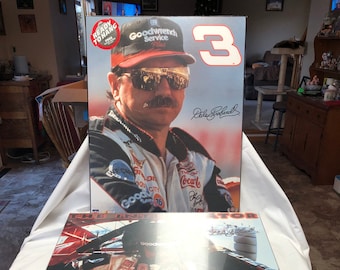 Perfect Man Cave New Never Opened Pictures and Puzzle of NASCAR’S Dale Earnhardt