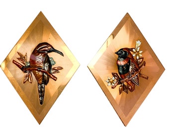 Copper Art by Copper Design Bird Picture Plaques