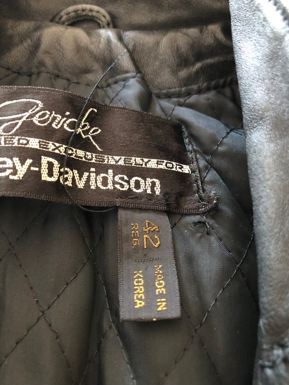 amf harley davidson leather jacket