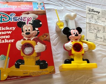 Disney Mickey Snow Cone Maker with Box, No. 6344