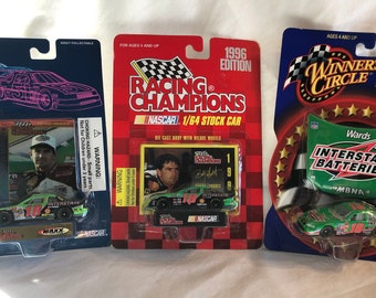 Set of 3 Nascar Bobby Labonte New in Package Die Cast Race Cars 1995, 1996 and 2000