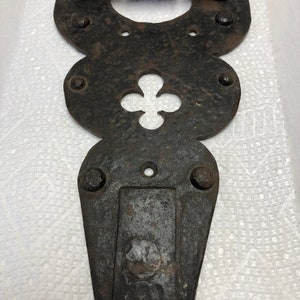 Antique Hand Made Wrought Iron Door Knocker From The 1920’s