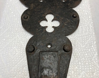 Antique Hand Made Wrought Iron Door Knocker From The 1920’s