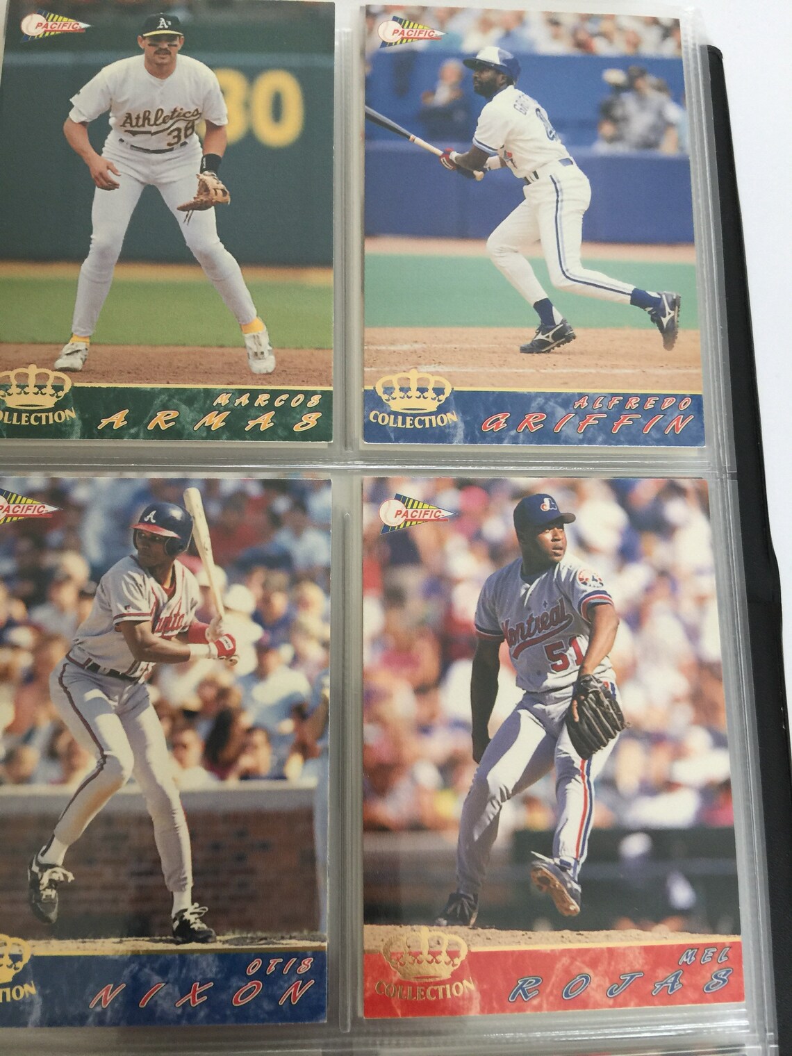 1993 Pacific Baseball Card Gold Crown Collection 18 Cards Etsy