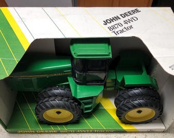 1991 John Deere 8870 4WD Tractor, New in the Box Wheel Drive - Main Image