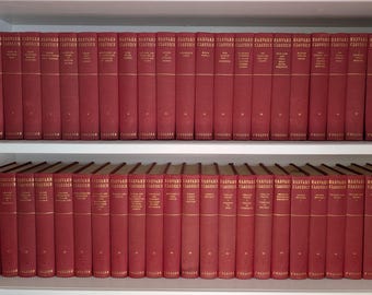 Clásicos de Harvard, edición de 1937, P.F. Collier & Son - Elige tu volumen