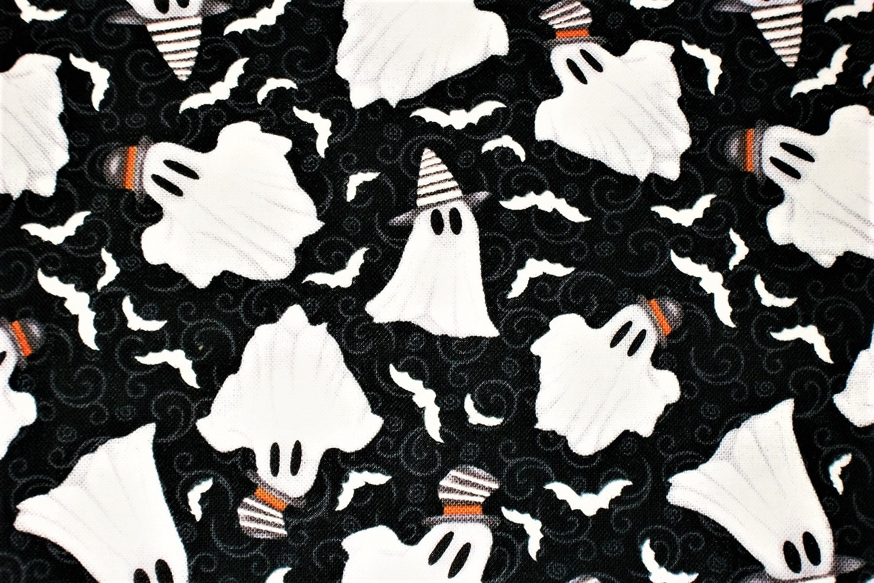 Halloween Fabric Ghost Fabric by the Yard Henry Glass Etsy