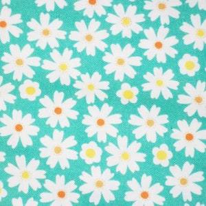 Flower Fabric, Spring Fabric, By The Yard, QT Fabrics, Quilting Fabric, Craft Sewing Fabric, Novelty Fabric, Floral Fabric, Daisy Fabric