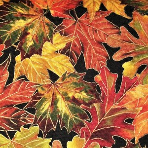 Fall Fabric, Fall Leaf Fabric, By The Yard, Timeless Treasure, Autumn Leaves, Quilting Crafting Sewing Fabric, Novelty Fabric, Autumn Fabric image 3