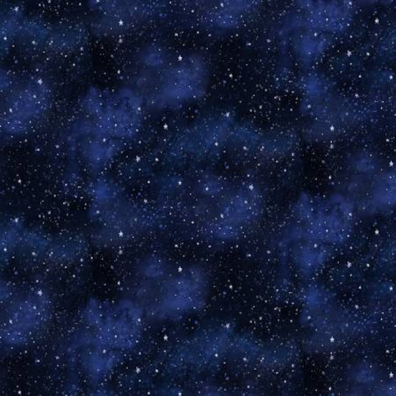 Star Fabric By The Yard Timeless Treasures Sky Fabric Quilting Crafting Sewing Fabric Accent Fabric Novelty Fabric Blue Fabric