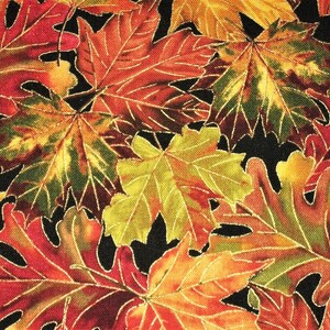 Fall Fabric, Fall Leaf Fabric, By The Yard, Timeless Treasure, Autumn Leaves, Quilting Crafting Sewing Fabric, Novelty Fabric, Autumn Fabric image 2