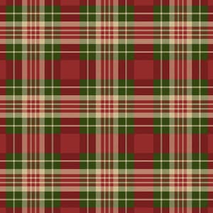 Plaid Fabric, Christmas Fabric, Holiday Fabric, By The Yard, Marcus Fabrics, Accent Fabric, Sewing Quilting Crafting Fabric, Winter Fabric