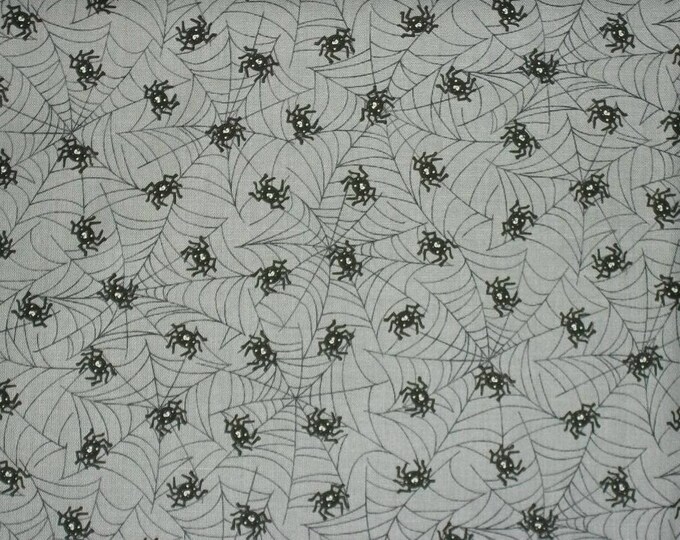 Halloween Fabric Spider  Fabric by the Yard Maywood Etsy