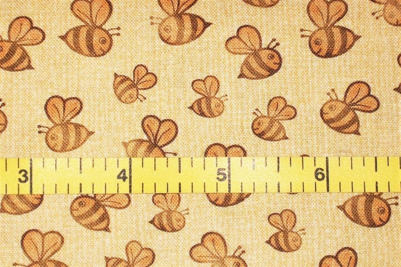 Bumble Bee Fabric by the Yard Benartex Fabrics Quilting Etsy