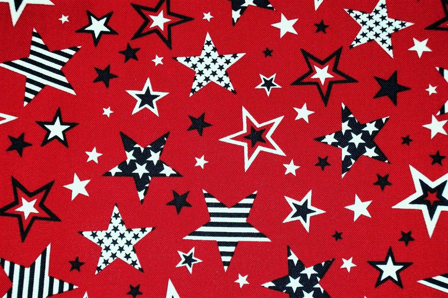 Patriotic Fabric Americana Fabric by the Yard Studio E Etsy