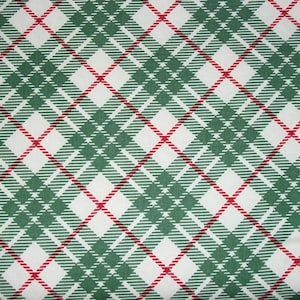 Plaid Fabric, Christmas Fabric, Holiday Fabric, By The Yard, Riley Blake, Accent Fabric, Sewing Quilting Crafting Fabric,  Winter Fabric