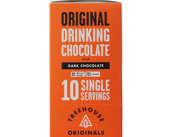 Original Hot Chocolate 72% Dark, Organic, Single Serving, Real Cacao
