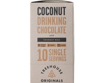 Coconut Milk Hot Chocolate, Dark, Organic, Single Serving Vegan