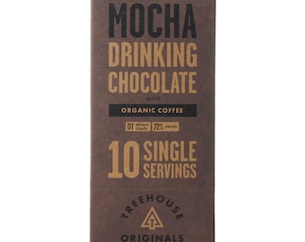 Mocha Instant Coffee Hot Chocolate, Dark Organic, Single Serving