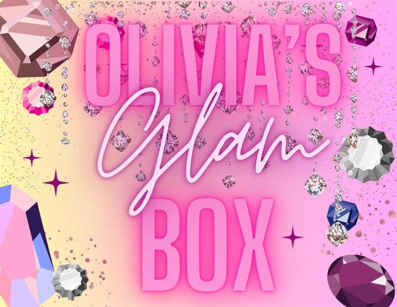 Teen Girly Box: Preppy,Clean Girl, Coquette, Self Care Makeup Accessories (Personalized Label)! image 17