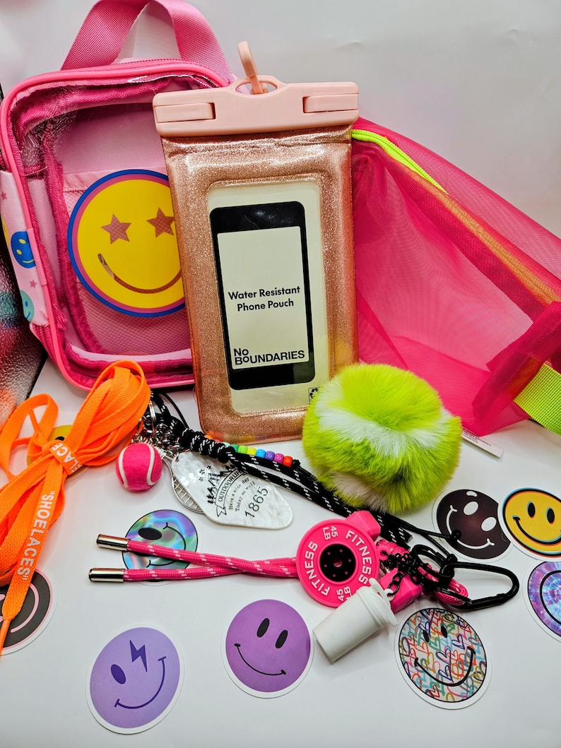 Teen Girly Box: Preppy,Clean Girl, Coquette, Self Care Makeup Accessories (Personalized Label)! Preppy Girl