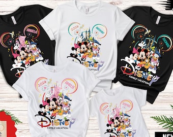 Disney 2026 Personalization Shirts, Disney Family Shirts, Disneyworld 2026 Family Shirts, Disney Vacation 2026 Trip Shirt, Disney shirt