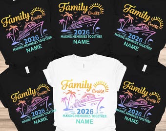 Funny Cruise Trip Shirts: Matching Family Vacation Tees