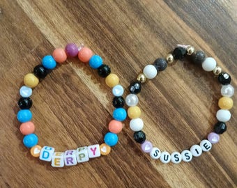 Derpy und Sussie Perlen Armbänder-KPop Dämonenjäger