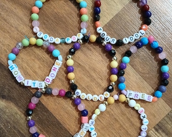 KPop Demon Hunters Soundtrack Beaded Bracelets
