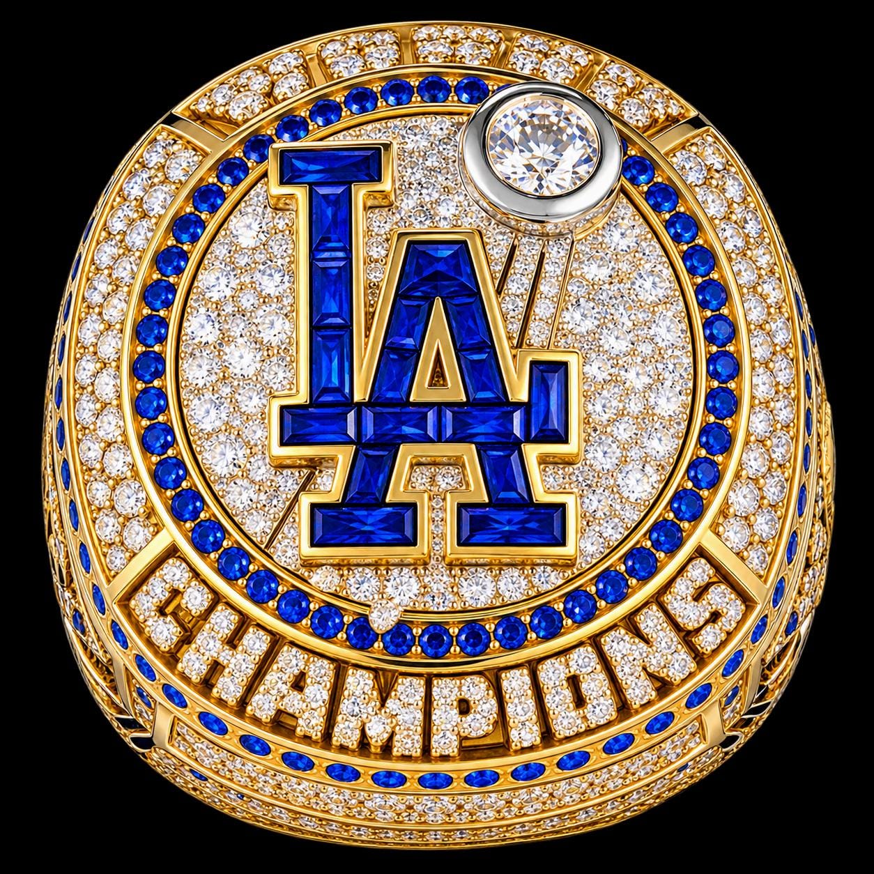 Dodgers Replica World Series Rings - Etsy