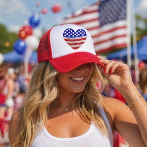 Baseball Cap 4th July Bling - Etsy
