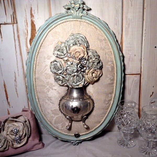 Damask Wall Hanging Etsy