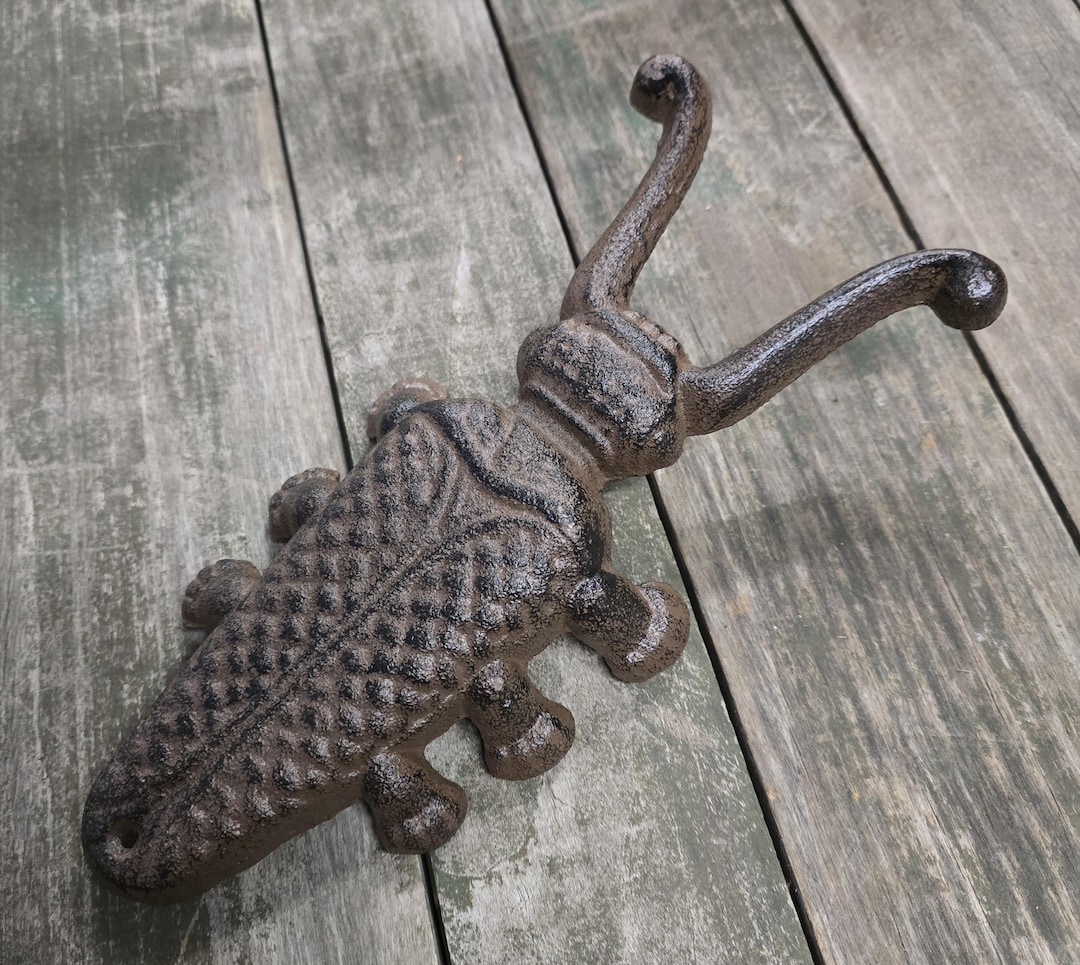 Cast Iron Beetle Doorstop/Boot Jack