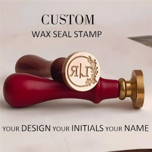 Wooden stamp set,Personalized Signature Stamp ,Custom Wax Seal Stamp,custom stamp,wood stamps