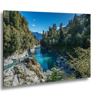 Neuseeland- Schmelzwasserfluss