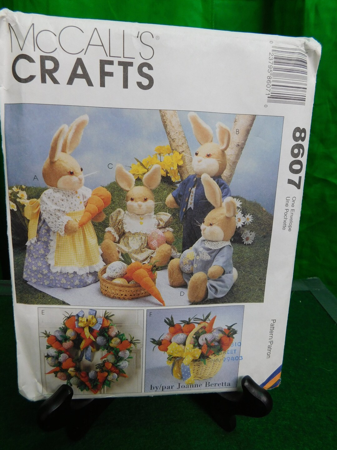 Bunny Picnic Pattern Mccall s 8607 Etsy